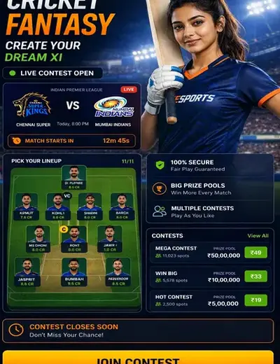 Tanobet (tanobetbr) fantasy cricket & matchday visual 3